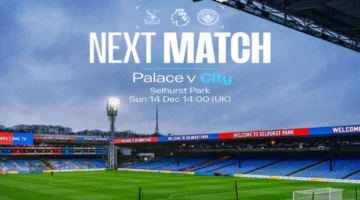 مواجهة مثيرة.. مانشستر سيتي يتحدى كريستال بالاس في الدوري الإنجليزي الممتاز